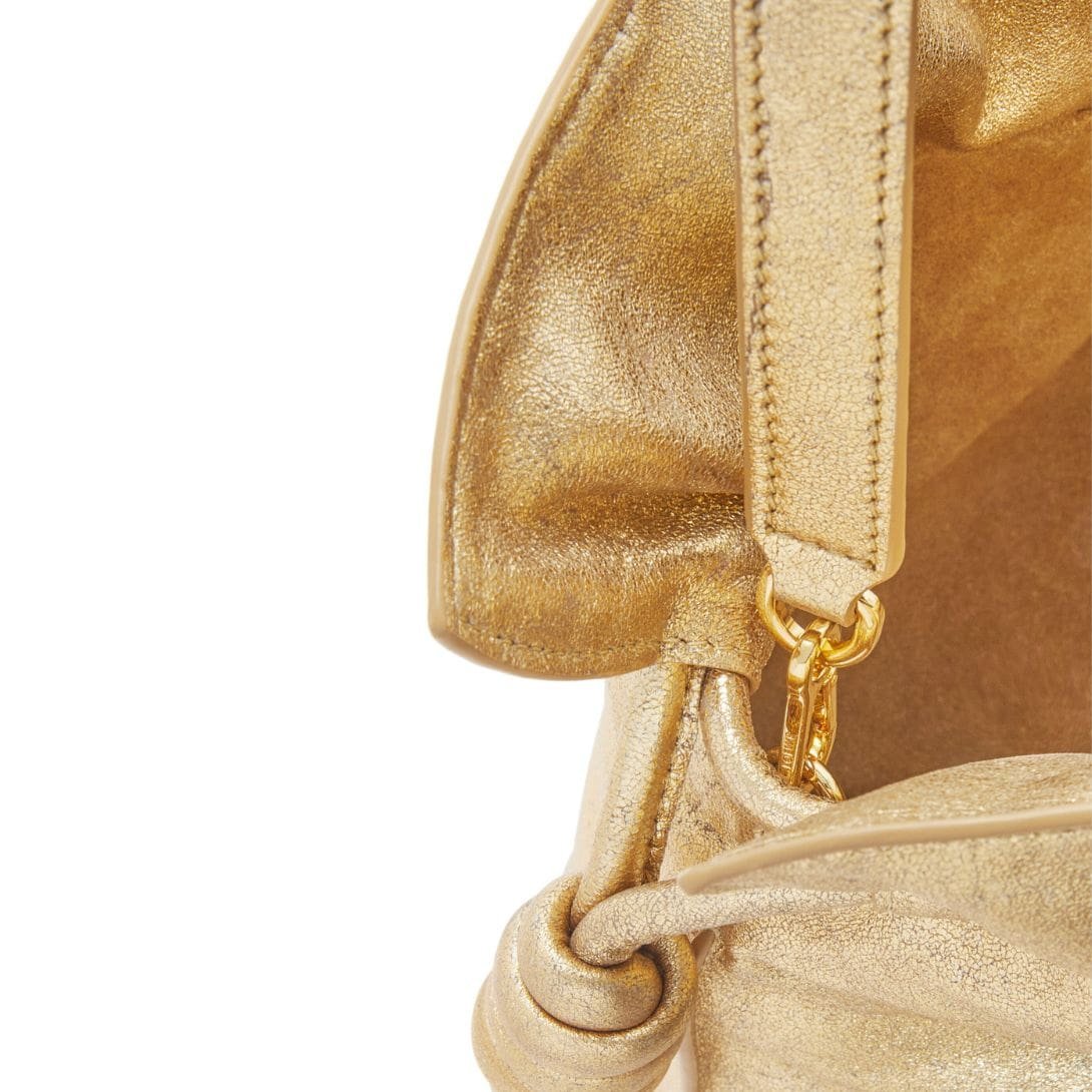 LOEWE FLAMENCO CLUTCH BAG IN METALLIC LAMBSKIN - Image 5