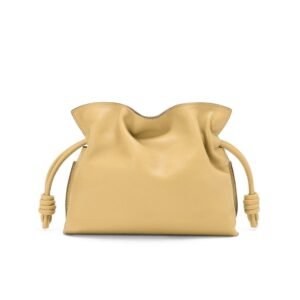 LOEWE MINI FLAMENCO CLUTCH BAG IN CALFSKIN NAPPA
