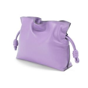 LOEWE MINI FLAMENCO CLUTCH BAG IN CALFSKIN NAPPA