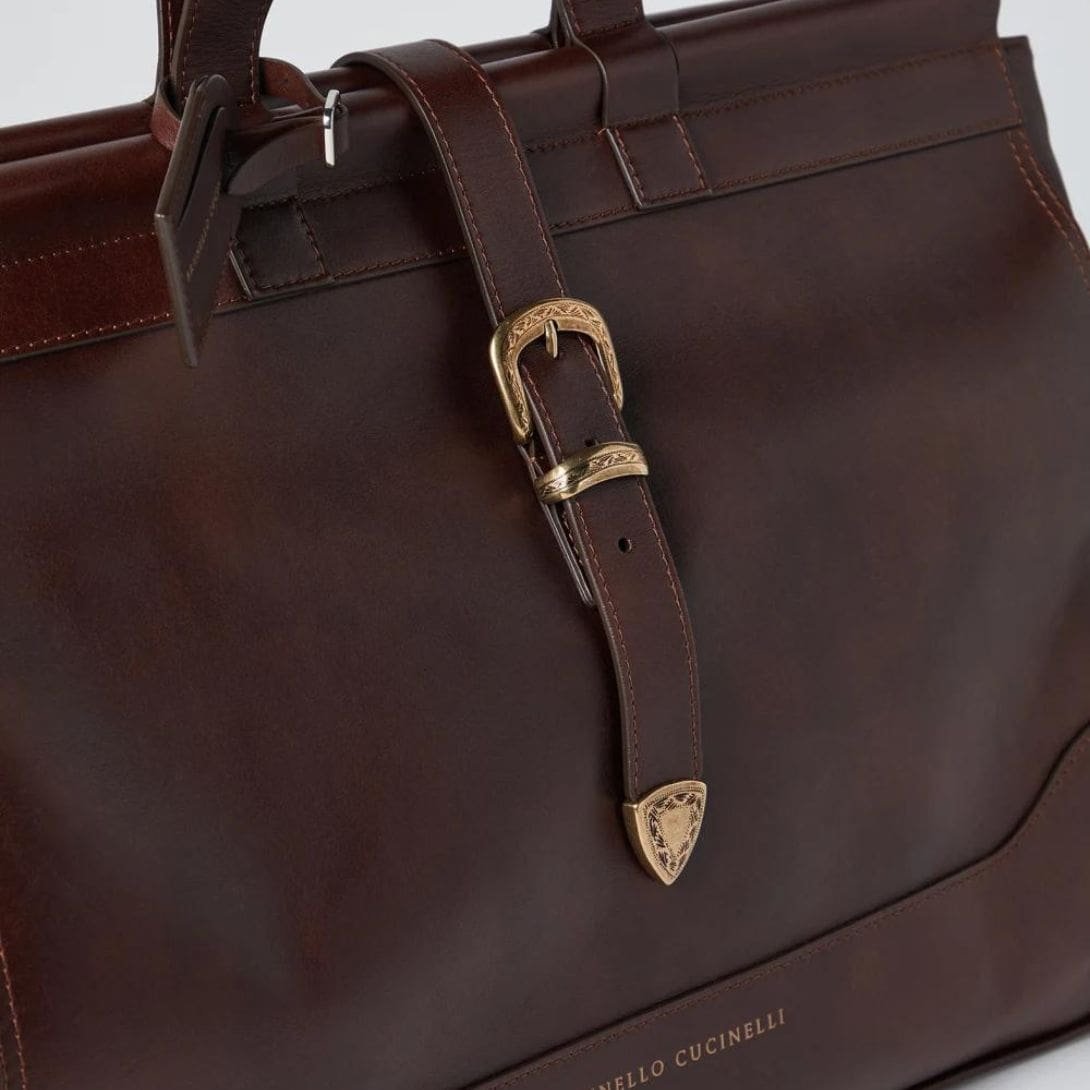 BRUNELLO CUCINELLI CALFSKIN BAG - Image 4