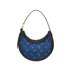 MARINE SERRE DEADSTOCK DENIM MINI ECLIPS BLUE