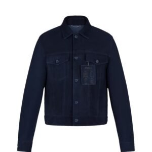 LOUIS VUITTON SUEDE DENIM JACKET