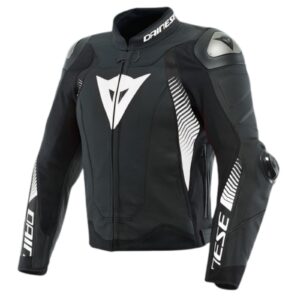 DAINESE SUPER SPEED 4 LEATHER JACKET WHITE