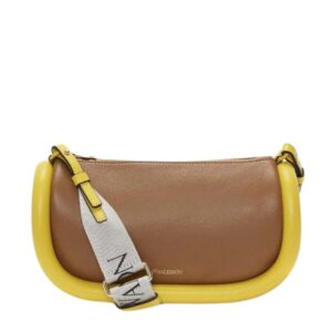 JWA BUMPER-15 – LEATHER CROSSBODY BAG WITH ADDITIONAL WEBBING STRAP