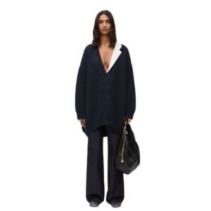 LOEWE OVERSIZED CASHMERE AND MOHAIR SWEATER