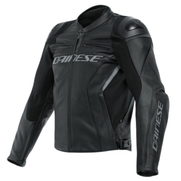 DAINESE RACING 4 LEATHER JACKET BLACK