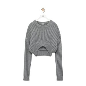 LOEWE WOOL CROP SWEATER