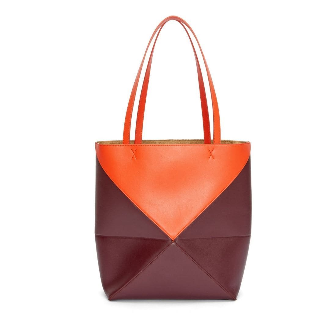 LOEWE PUZZLE FOLD TOTE BAG IN SHINY CALFSKIN - Image 7