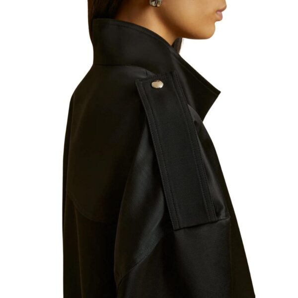 KHAITE THE FARRIS JACKET IN BLACK - Image 5