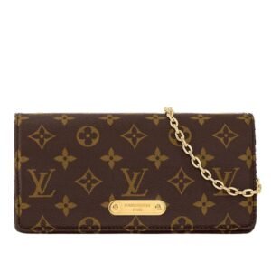 LOUIS VUITTON WALLET ON CHAIN LILY
