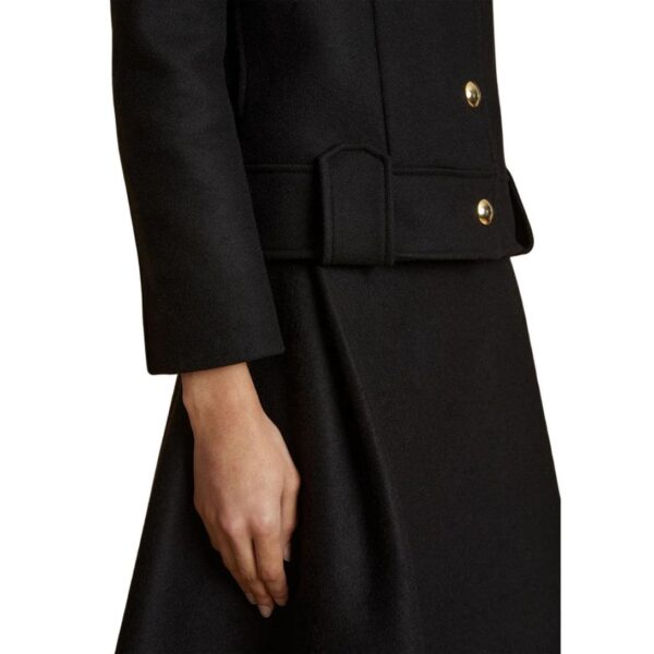 KHAITE THE LAYBIN JACKET IN BLACK WHOOL - Image 4