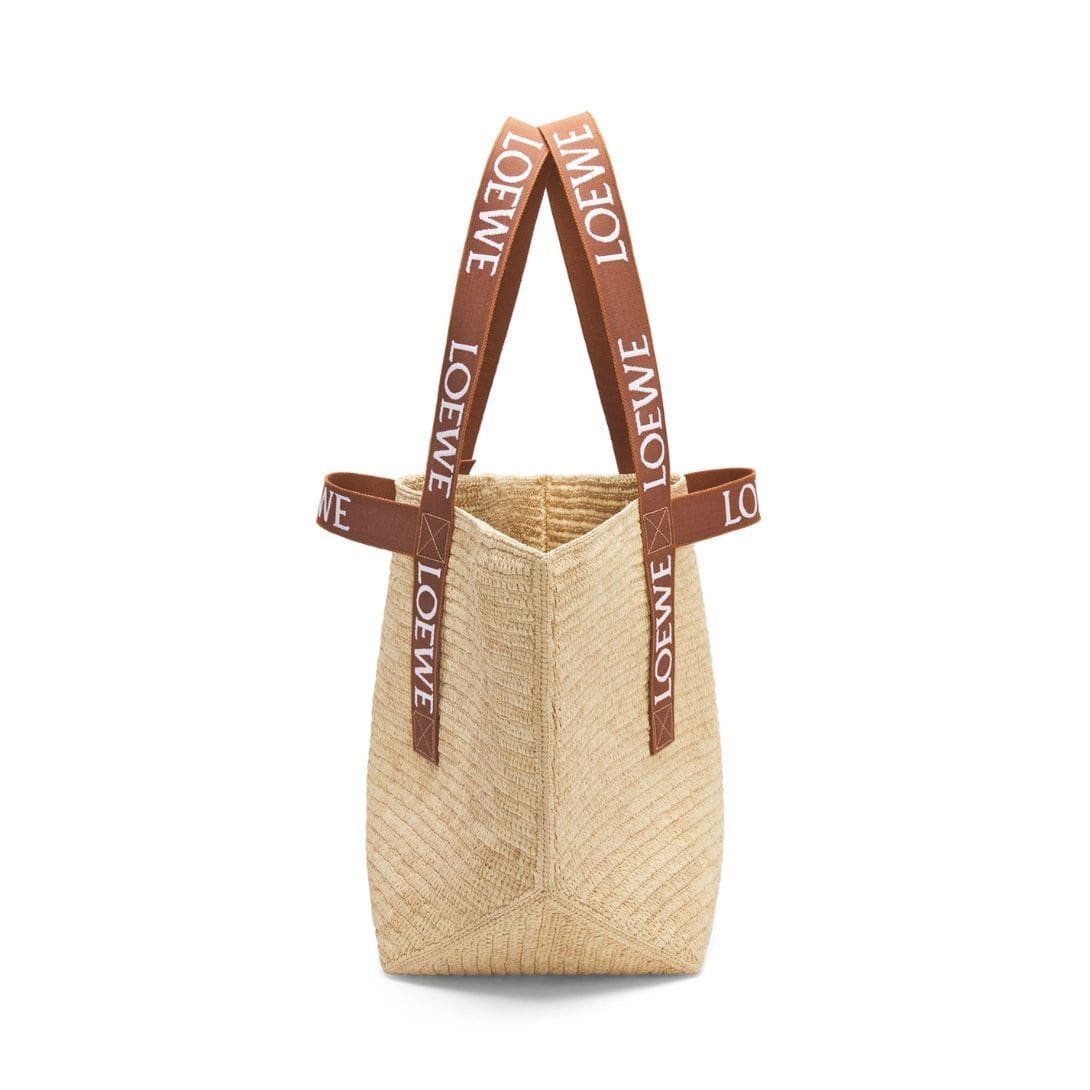LOEWE FOLD SHOPPER BAG IN RAFFIA - Image 5