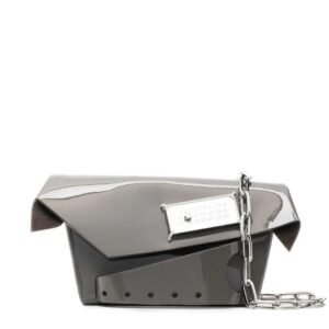 MAISON MARGIELA SMALL SNATCHED CLUTCH BAG