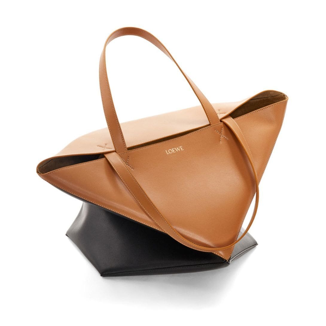 LOEWE PUZZLE FOLD TOTE XL BAG IN SHINY CALFSKIN - Image 5