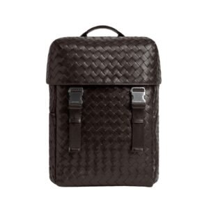 BOTTEGA VENETA INTRECCIATO FLAP BACKPACK