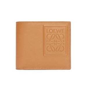 LOEWE BIFOLD WALLET IN SATIN CALFSKIN