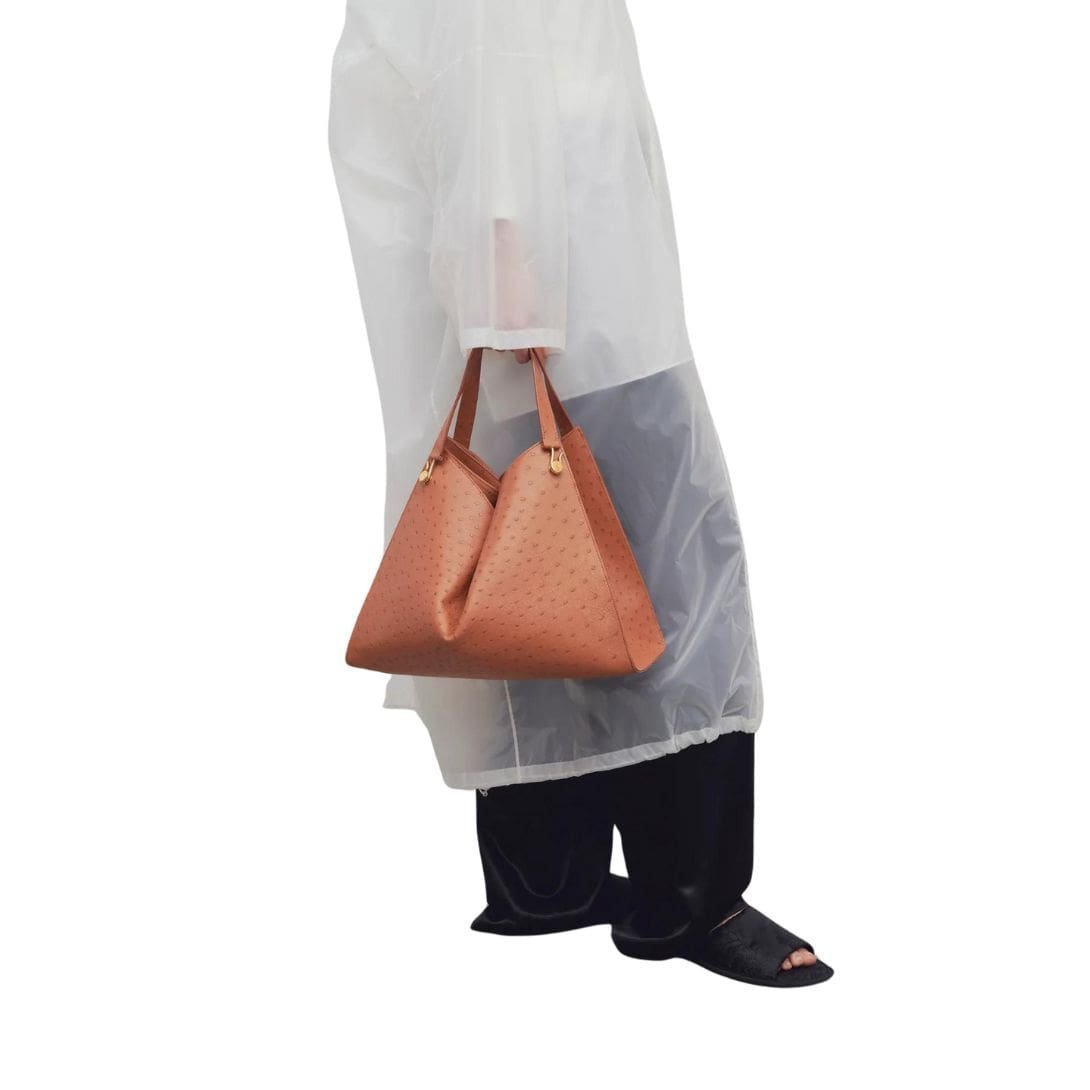THE ROW ALEXIA BAG IN OSTRICH - Image 4