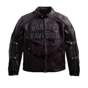 MEN’S HARLEY DAVIDSON BIKER LEATHER JACKET