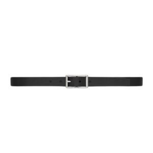 SAINT LAURENT RECTANGULAR BUCKLE BELT IN VEGETABLE TANNED LEATHER