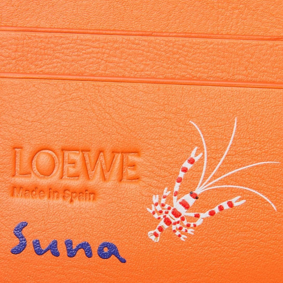 LOEWE EELS BIFOLD WALLET WITH COIN PURSE IN SATIN CALFSKIN - Image 5