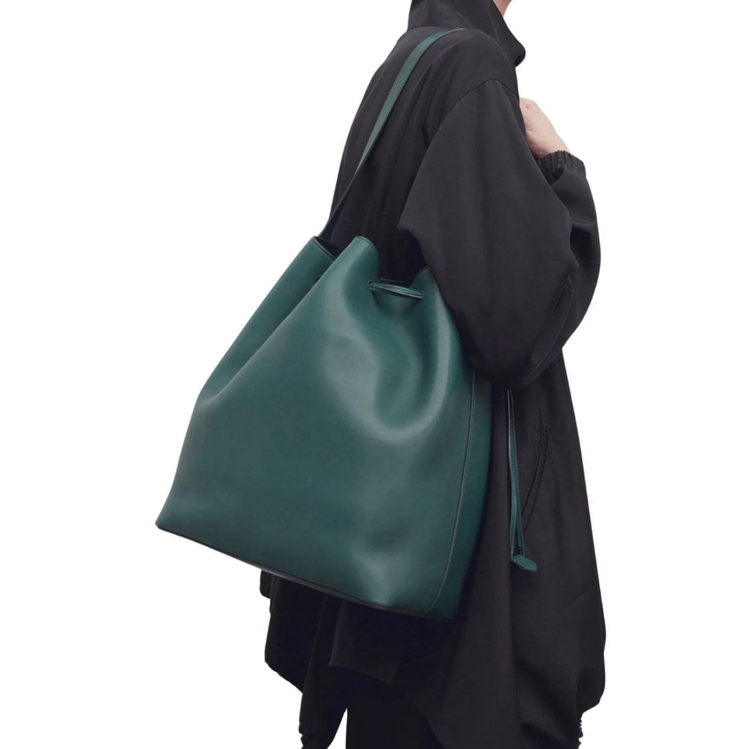 THE ROW BELVEDERE TOTE BAG IN LEATHER - Image 4