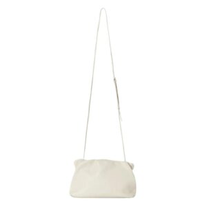 THE ROW BOURSE CLUTCH BAG IN LEATHER