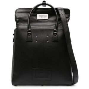 MAISON MARGIELA 5AC DAILY VERTICAL LEATHER BACKPACK