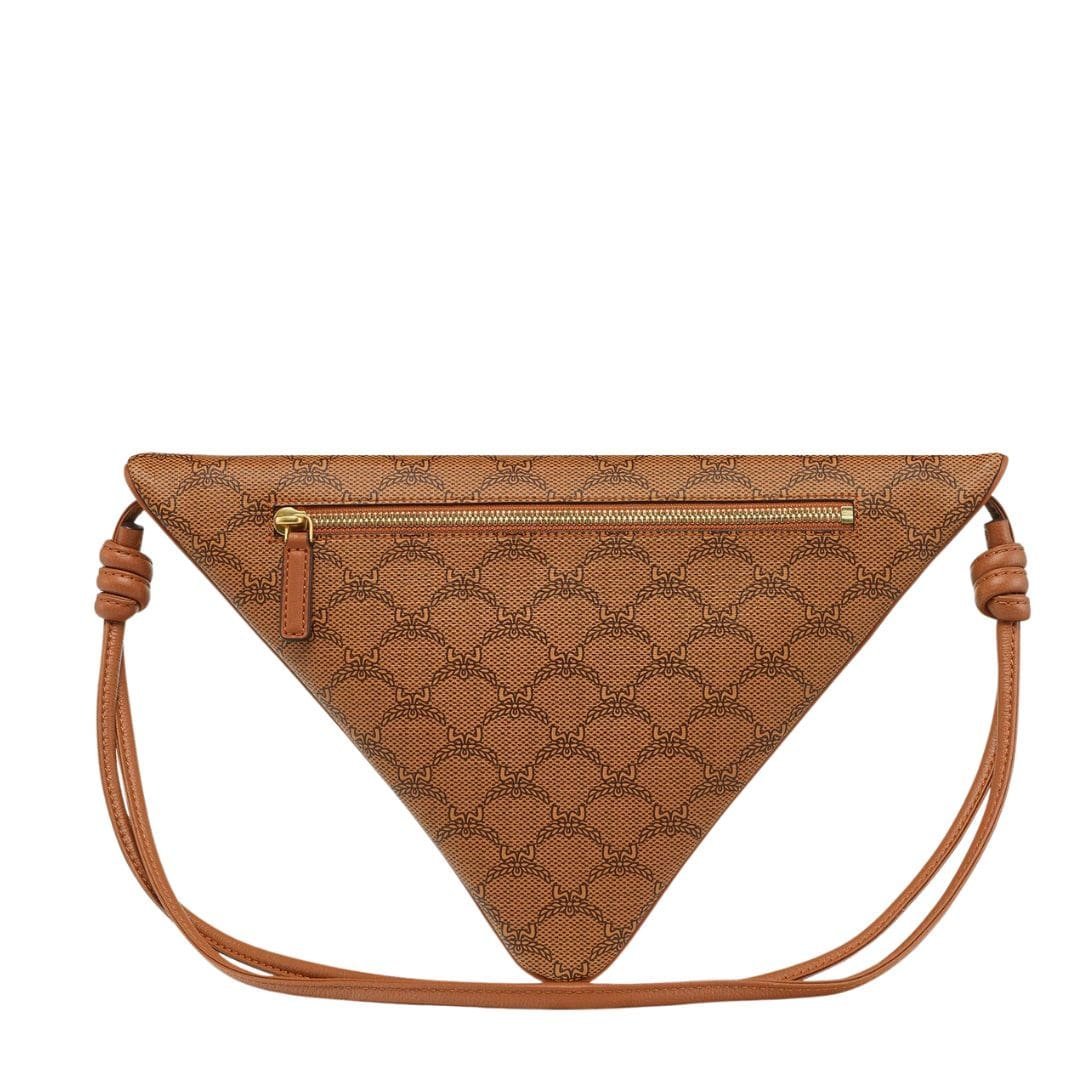 MCM HIMMEL TRIANGLE POUCH IN LAURETOS COGNAC - Image 2
