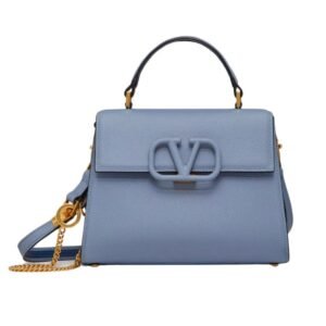 VALENTINO GARAVANI SMALL VSLING GRAINY CALFSKIN HANDBAG