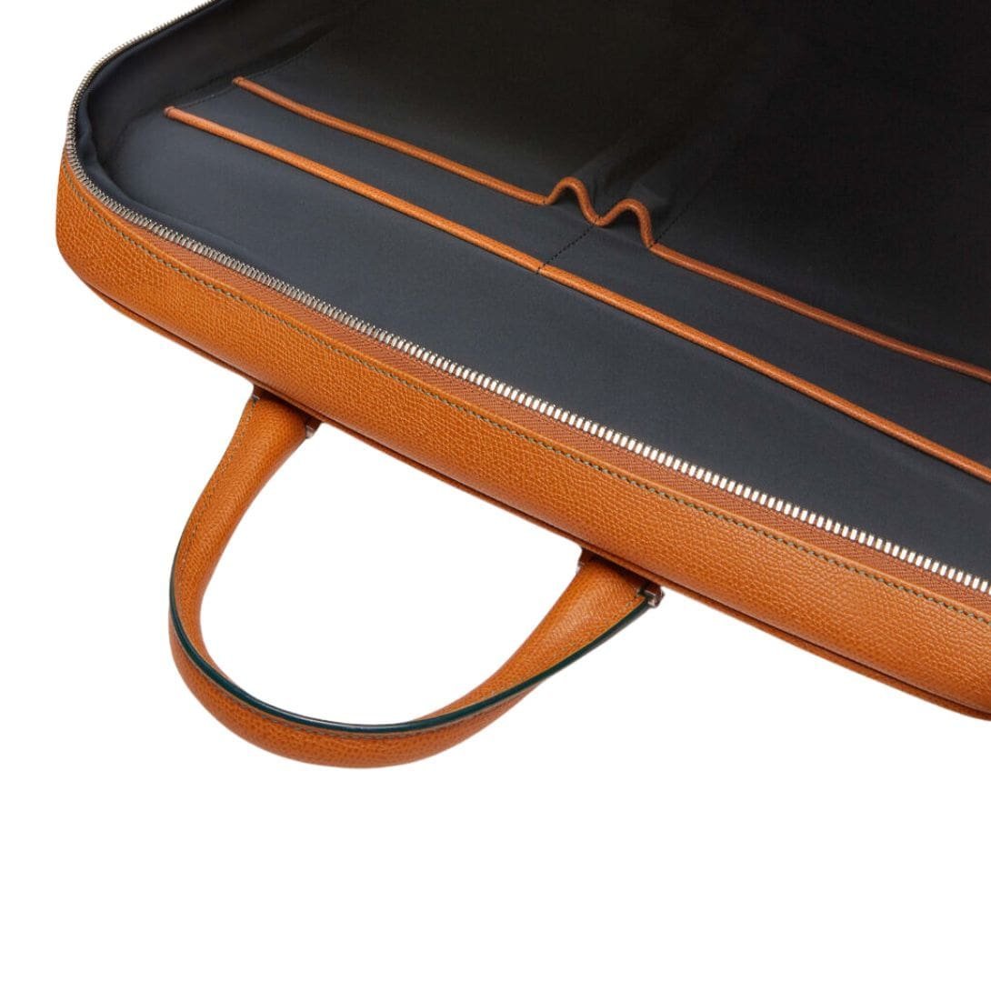 VALEXTRA AVIETTA BRIEFCASE WITH ZIP 24H - Image 5