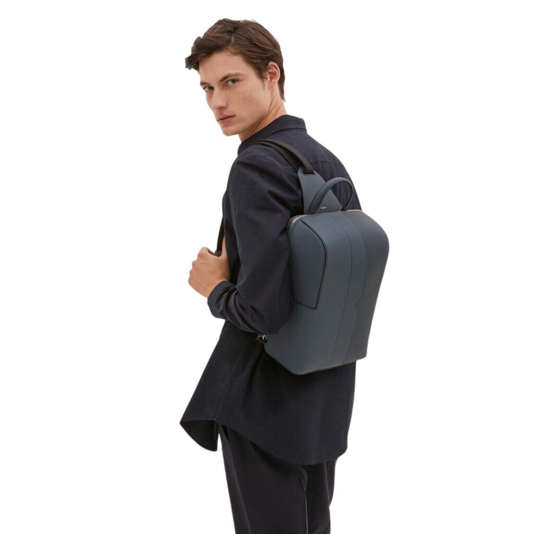 VALEXTRA V-LINE ONE SHOULDER BACKPACK - Image 9