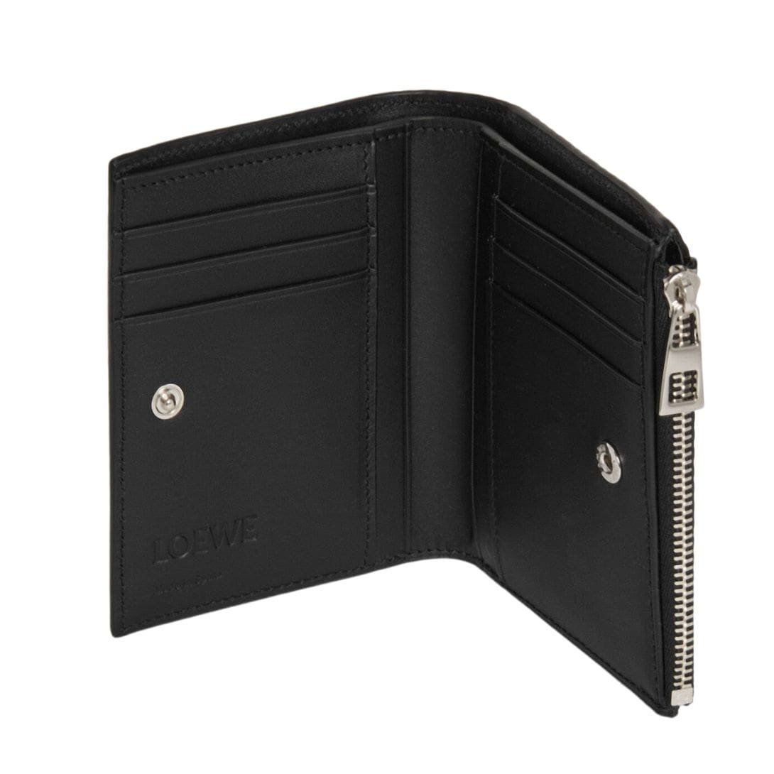 LOEWE SLIM COMPACT WALLET IN CLASSIC TEXTURED CALFSKIN - Image 3