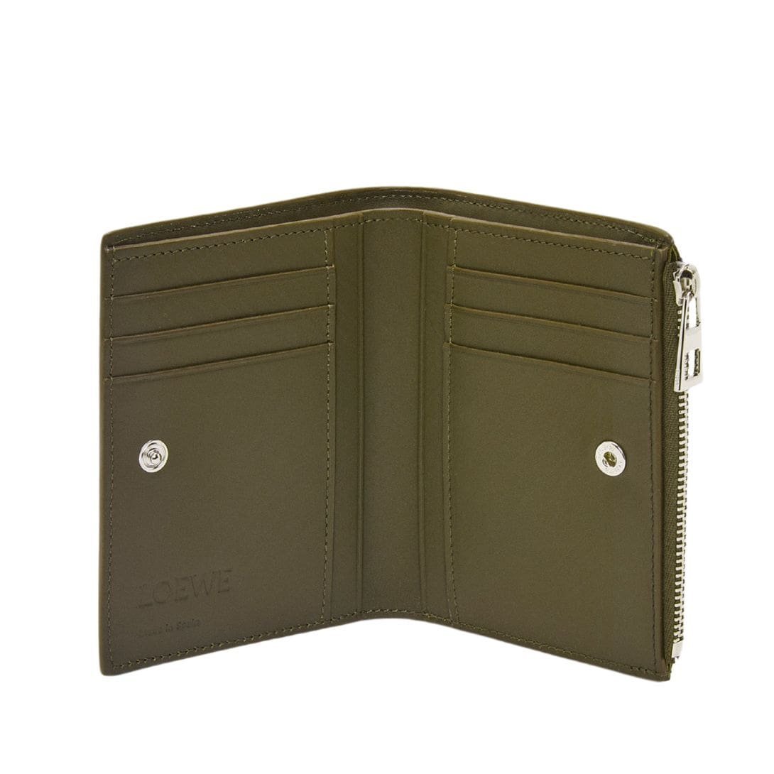 LOEWE SLIM COMPACT WALLET IN CLASSIC TEXTURED CALFSKIN - Image 4