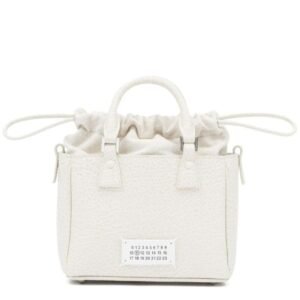 MAISON MARGIELA 5AC HORIZONTAL LEATHER TOTE BAG