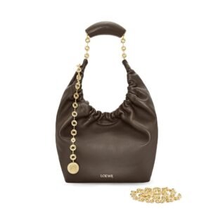 LOEWE SMALL SQUEEZE BAG IN LAMBSKIN