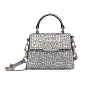 VALENTINO GARAVANI MICRO VSLING EMBROIDERED HANDBAG