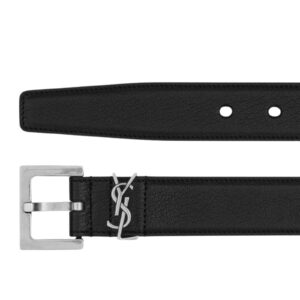 SAINT LAURENT CASSANDRE BELT IN SMOOTH LEATHER