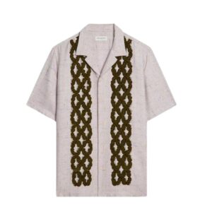 DRIES VAN NOTEN EMBROIDERED SHIRT