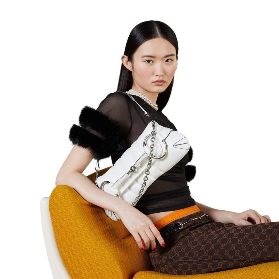 GUCCI HORSEBIT CHAIN SMALL SHOULDER BAG - Image 10