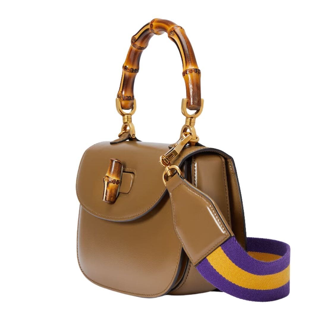 GUCCI GUCCI BAMBOO 1947 SMALL TOP HANDLE BAG - Image 10