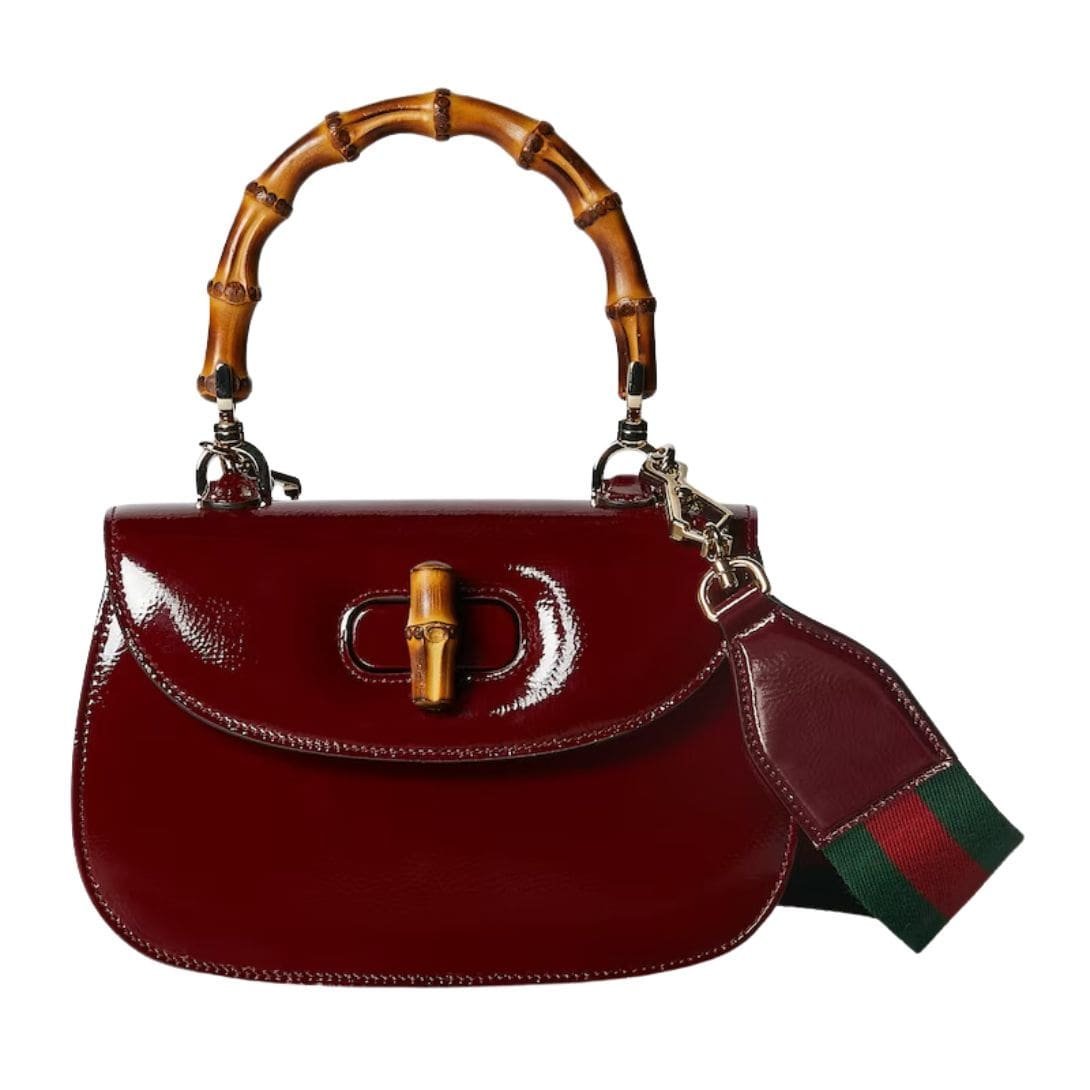 GUCCI GUCCI BAMBOO 1947 SMALL TOP HANDLE BAG - Image 6