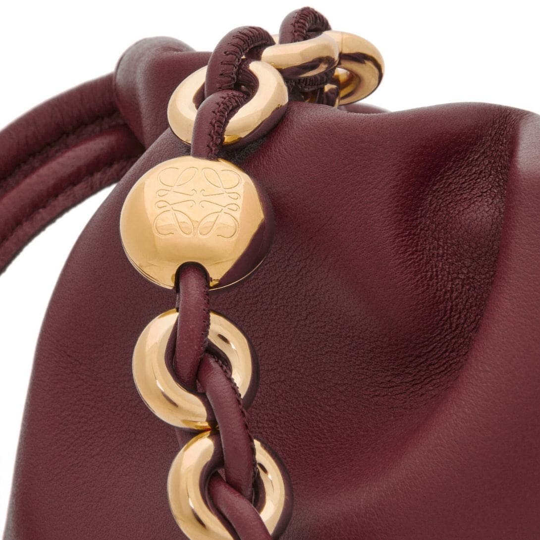 LOEWE MINI FLAMENCO PURSE BAG IN SOFT LAMBSKIN - Image 7