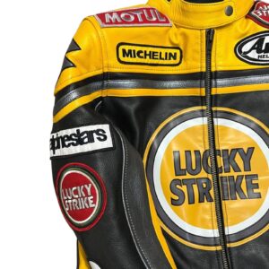 Lucky Strike Racing Leather Jacket