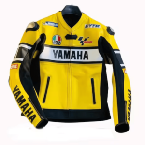 Men’s Yamaha Motorbike Racing Leather Jacket