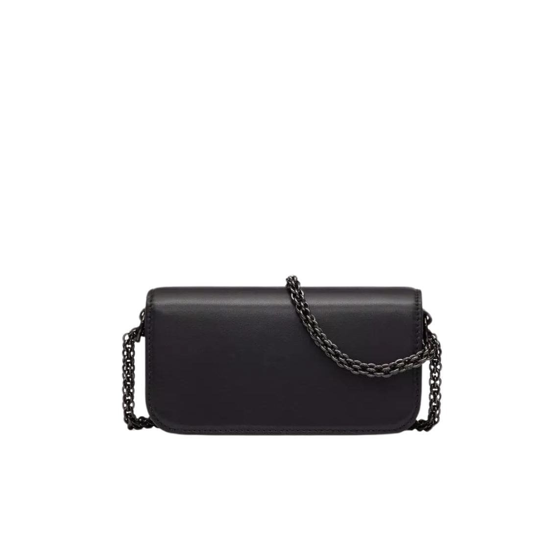 VALENTINO GARAVANI LOCÒ SMALL SHOULDER BAG IN CALFSKIN - Image 2