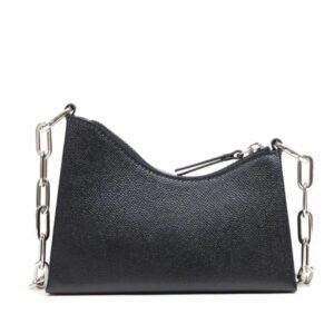 MAISON MARGIELA MICRO SNATCHED LEATHER SHOULDER BAG