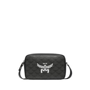 MCM SMALL HIMMEL CROSSBODY IN LAURETOS GREY