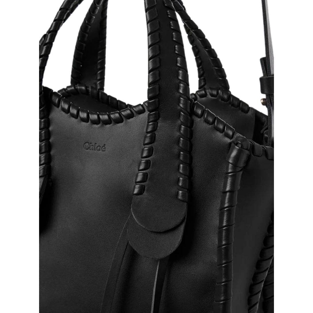 CHLOE SMALL MONY TOTE BAG BLACK - Image 3
