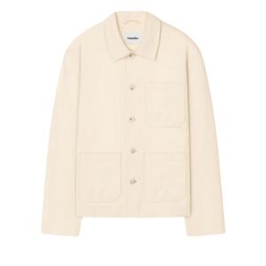 NANUSHKA SAON STRUCTURED TWILL JACKET CREME