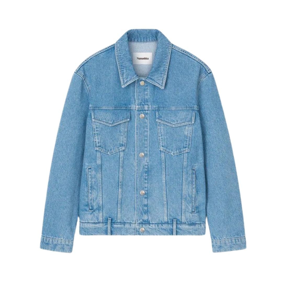 NANUSHKA BOYCE PATCH POCKET DENIM JACKET - Image 4